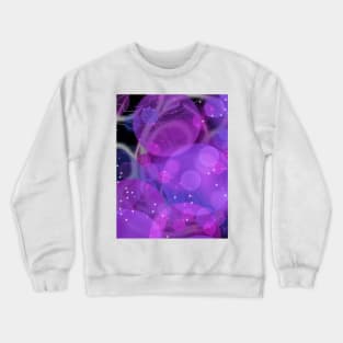 Purple Bubbles Crewneck Sweatshirt